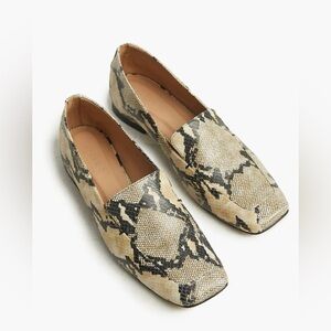 ABLE Miller Cashew Snake Loafer Womens size 6M $110